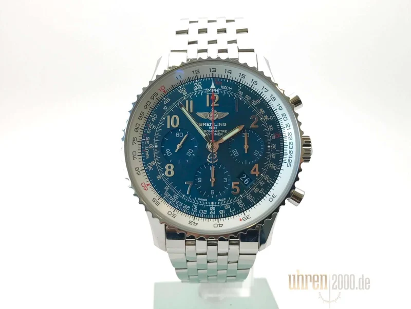 Breitling Navitimer 01 Chronograph Aurora Blue AB0121C4.C920.447A aus 2015