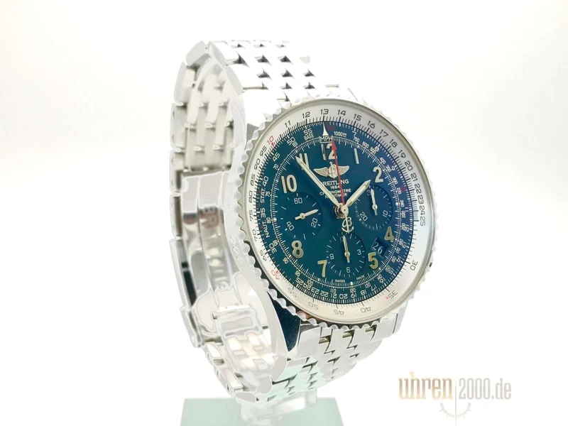 Breitling Navitimer 01 Chronograph Aurora Blue AB0121C4.C920.447A aus 2015