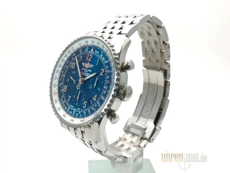 Breitling Navitimer 01 Chronograph Aurora Blue AB0121C4.C920.447A aus 2015