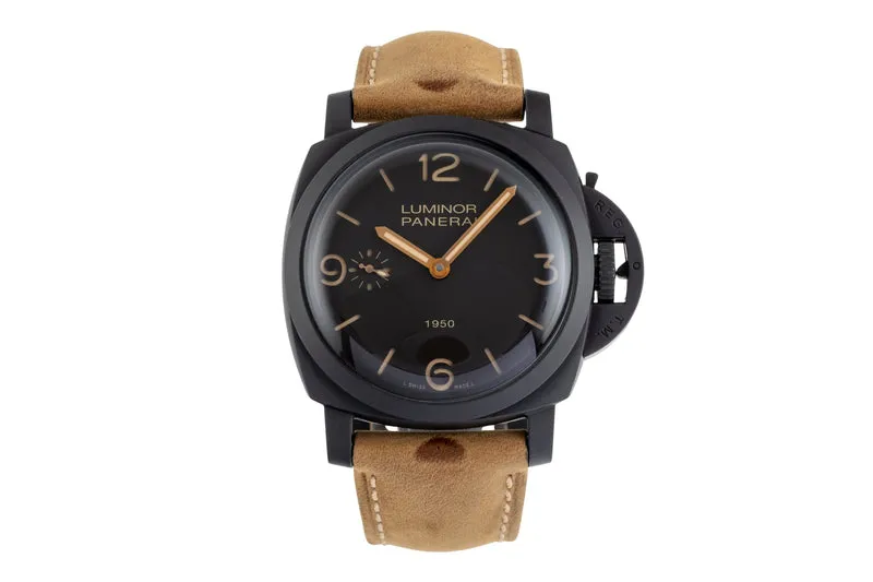 Panerai Luminor aluminium manual winding men's watch PAM00375 LP: 12500EUR Limited [2505222]
