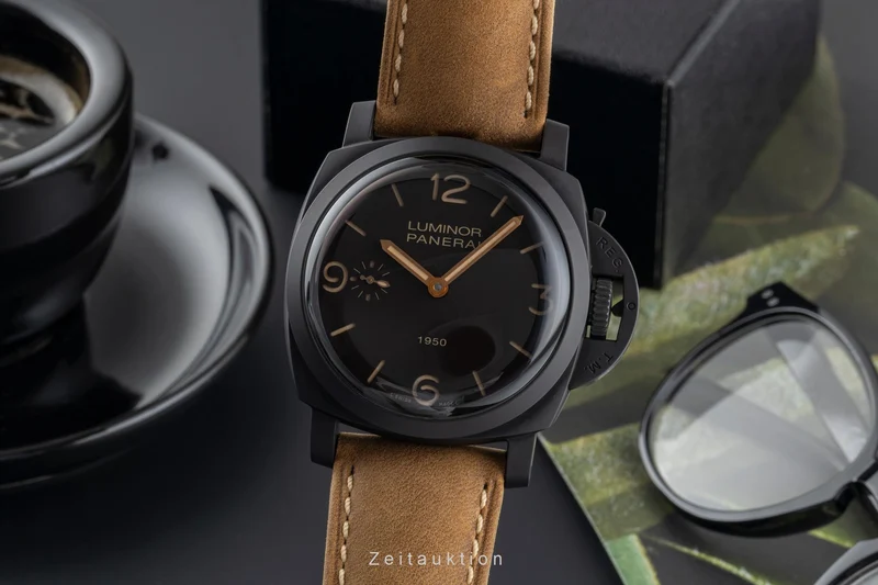Panerai Luminor aluminium manual winding men's watch PAM00375 LP: 12500EUR Limited [2505222]