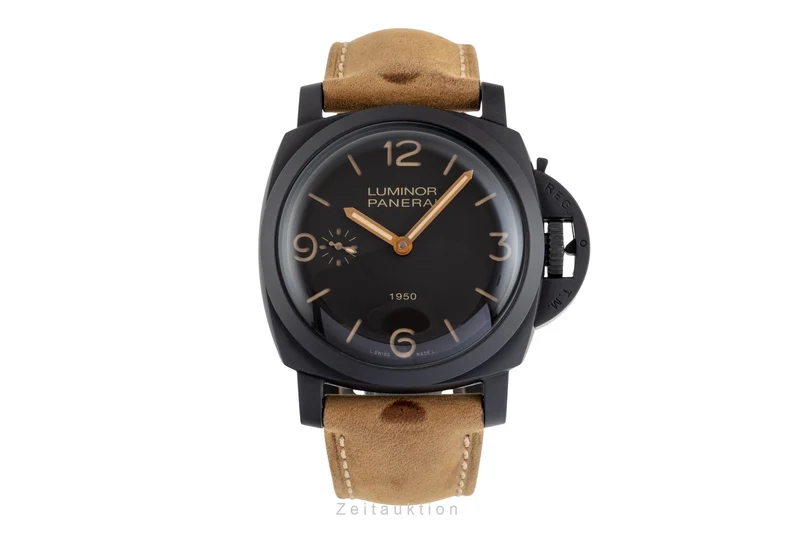 Panerai Luminor aluminium manual winding men's watch PAM00375 LP: 12500EUR Limited [2505222]