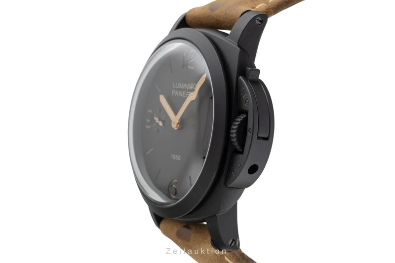 Panerai Luminor aluminium manual winding men's watch PAM00375 LP: 12500EUR Limited [2505222]