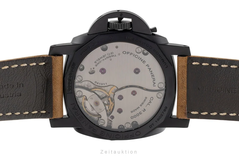 Panerai Luminor aluminium manual winding men's watch PAM00375 LP: 12500EUR Limited [2505222]