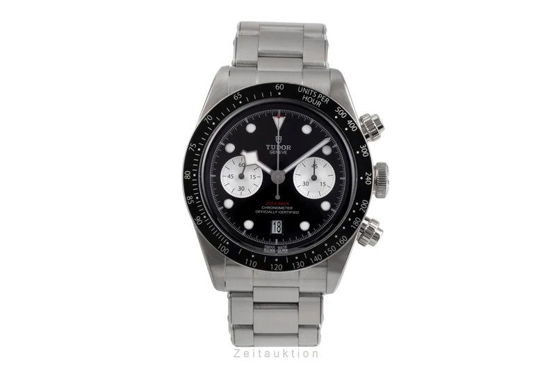 Tudor Heritage Black Bay chronograph steel automatic men's watch 79360N [2505255]
