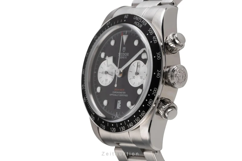 Tudor Heritage Black Bay chronograph steel automatic men's watch 79360N [2505255]