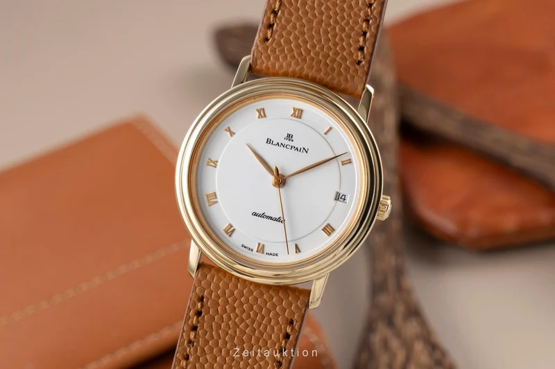 Blancpain Villeret 18 ct gold automatic men's watch 1195-1418-58 [2504599]