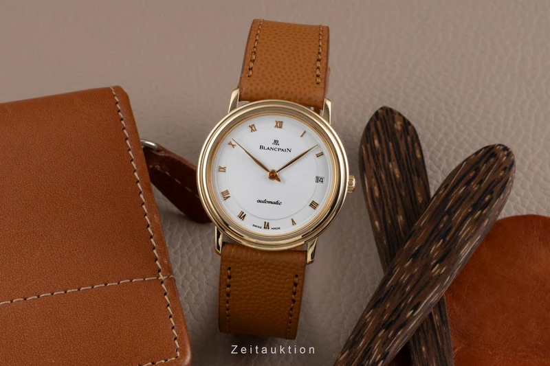 Blancpain Villeret 18 ct gold automatic men's watch 1195-1418-58 [2504599]