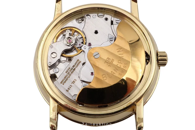 Blancpain Villeret 18 ct gold automatic men's watch 1195-1418-58 [2504599]