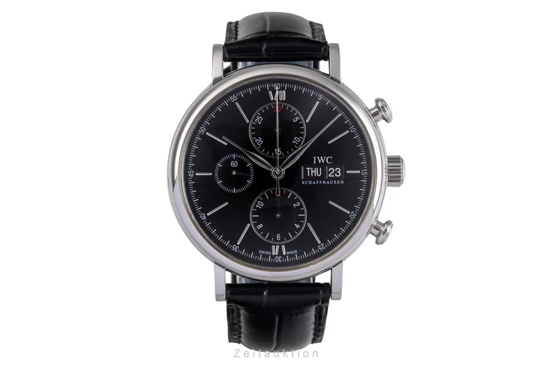 IWC Portofino chronograph steel automatic men's watch IW391002 [2504579]