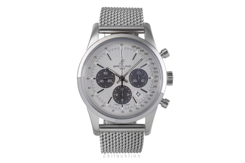 Breitling Transocean chronograph steel automatic men's watch AB015212/G724 [2504806]