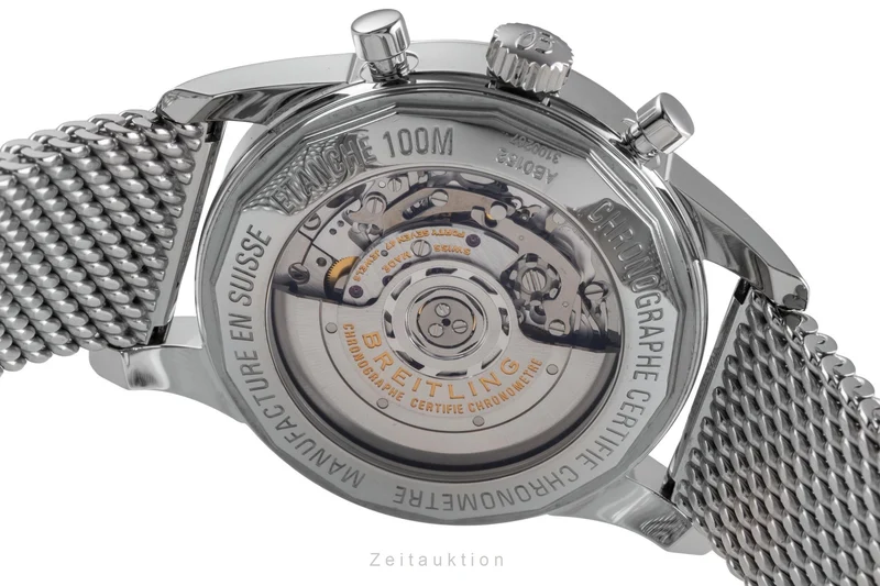 Breitling Transocean chronograph steel automatic men's watch AB015212/G724 [2504806]