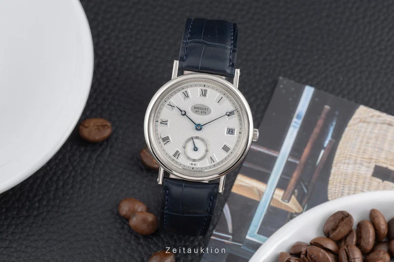 Breguet Classique 18 ct white gold automatic men's watch 5920 [2504530]