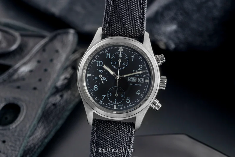 IWC Fliegerchronograph chronograph steel automatic men's watch IW370601 [2504244]