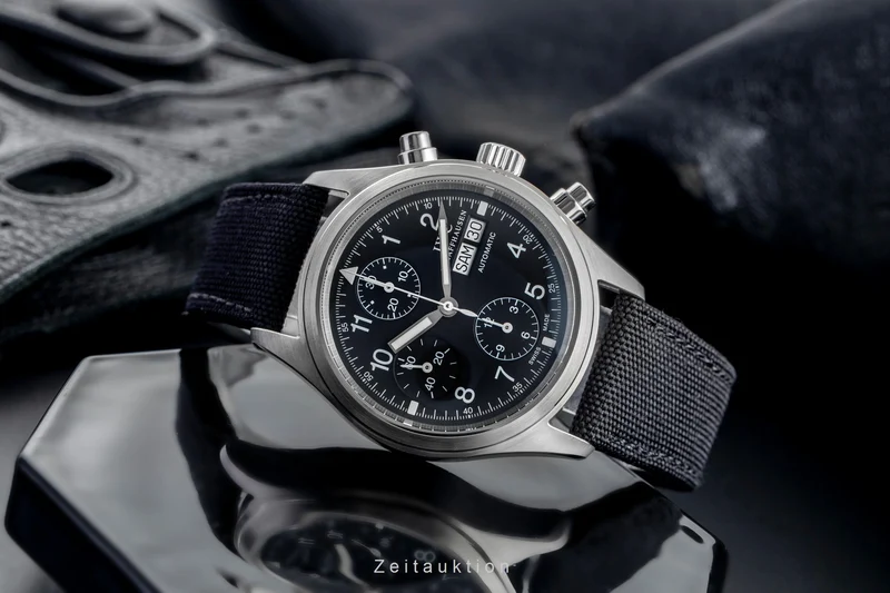 IWC Fliegerchronograph chronograph steel automatic men's watch IW370601 [2504244]