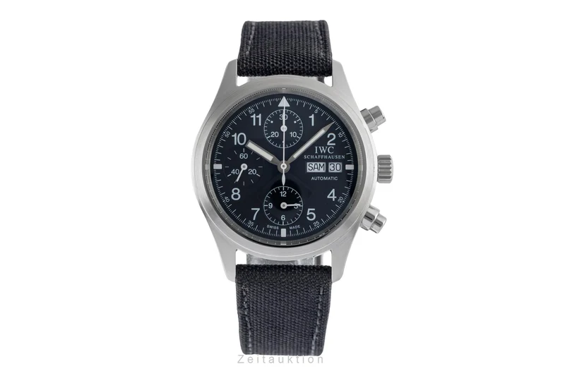 IWC Fliegerchronograph chronograph steel automatic men's watch IW370601 [2504244]