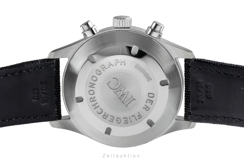 IWC Fliegerchronograph chronograph steel automatic men's watch IW370601 [2504244]