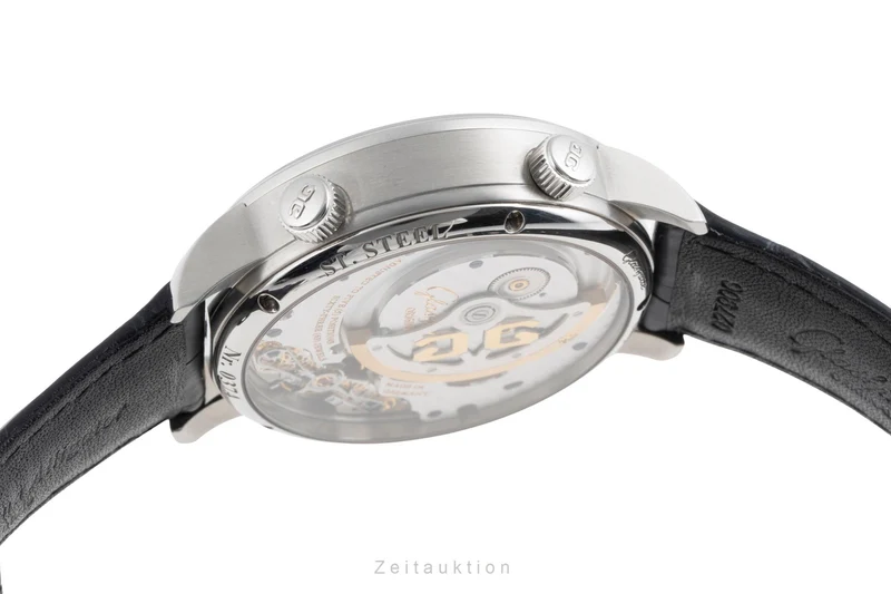 Glashütte Senator steel automatic men's watch 1-89-02-03-02-30 LP: 42700EUR [2504838]