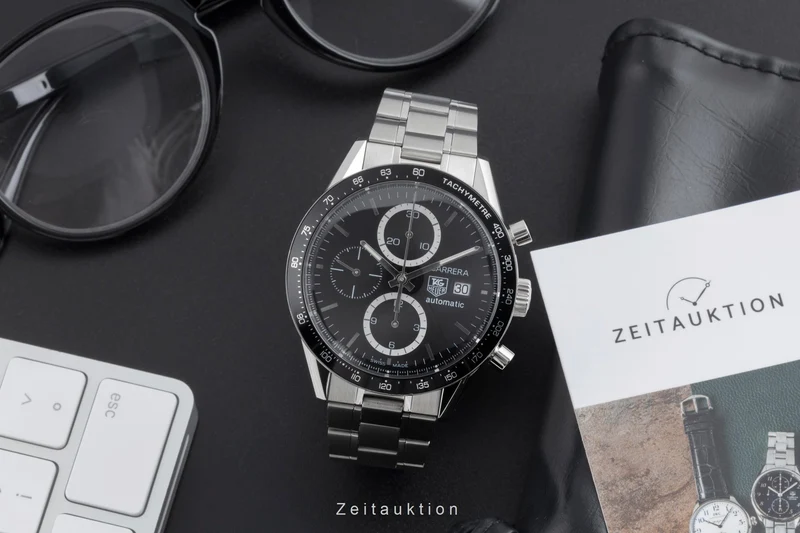 Tag Heuer Carrera chronograph steel automatic men's watch CV2010.BA0788 [2504391]