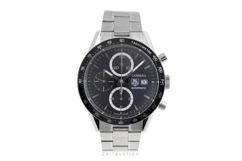 Tag Heuer Carrera chronograph steel automatic men's watch CV2010.BA0788 [2504391]