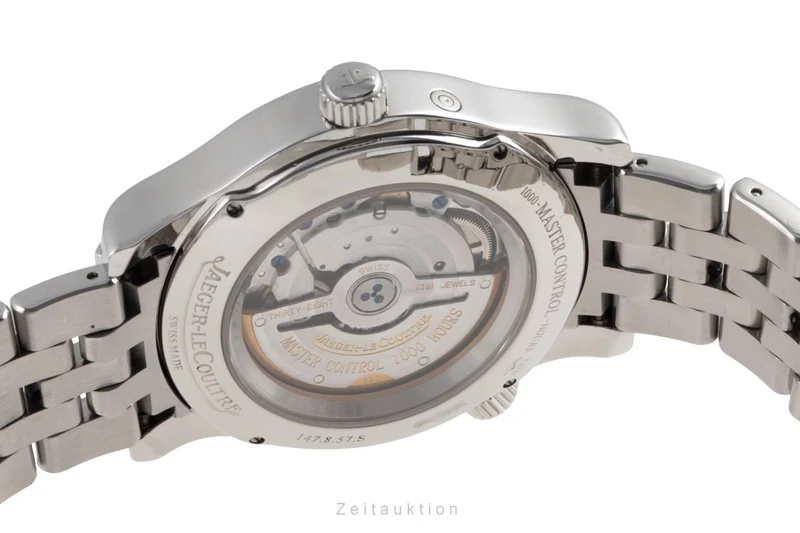 Jaeger LeCoultre Master Geographic steel automatic men's watch Q1508120, 147.8.57.S [2504736]