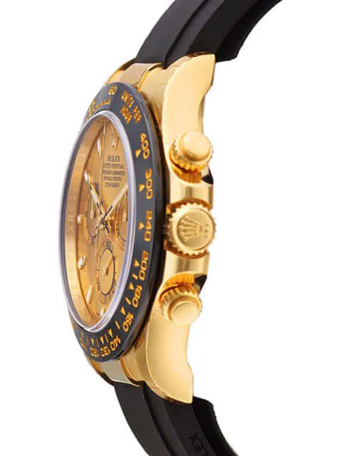 Rolex Daytona 116518LN Gelbgold Champagner Oysterflex
