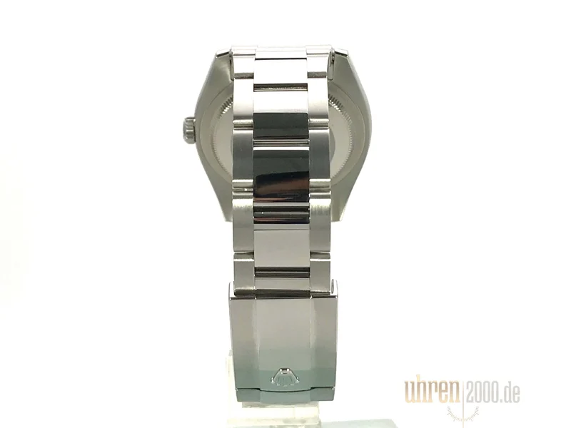 Rolex Datejust 36 Edelstahl Weißgold Diamant Lünette 116244 Schwarz Diamant