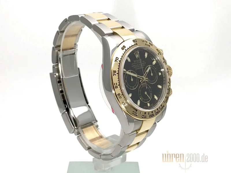 Rolex Cosmograph Daytona Edelstahl Gelbgold 116503 Schwarz aus 2016 LC100