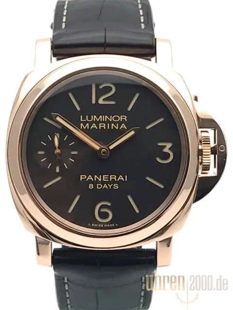 Panerai Luminor Marina PAM00511 8 Days Oro Rosso aus 2015
