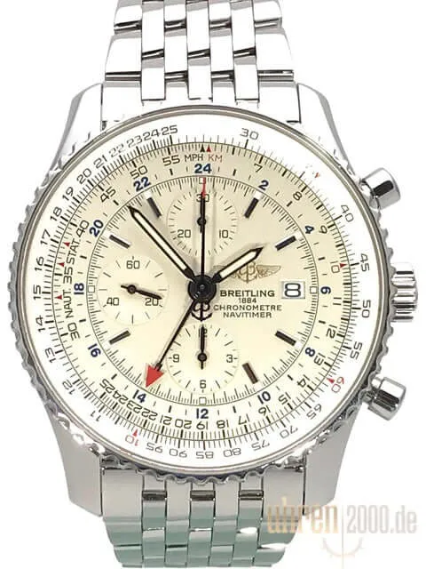 Breitling Navitimer World Chronograph A24322-045 aus 2009