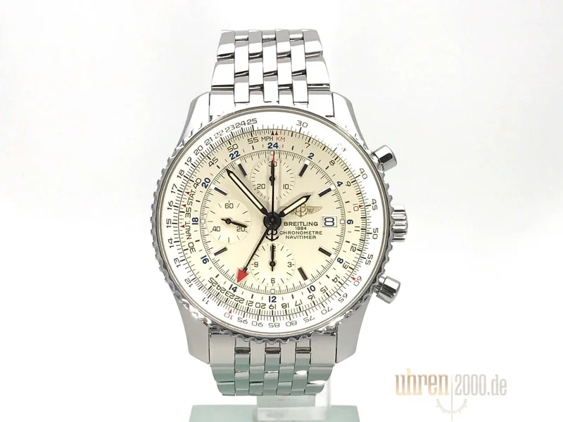 Breitling Navitimer World Chronograph A24322-045 aus 2009