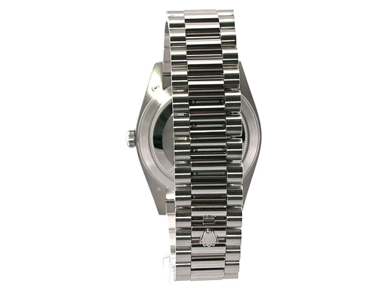 Rolex Day-Date 40 Platin 228206 Eisblau Römisch
