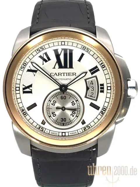 Cartier Calibre de Cartier Edelstahl - Rotgold W7100039 aus 2010