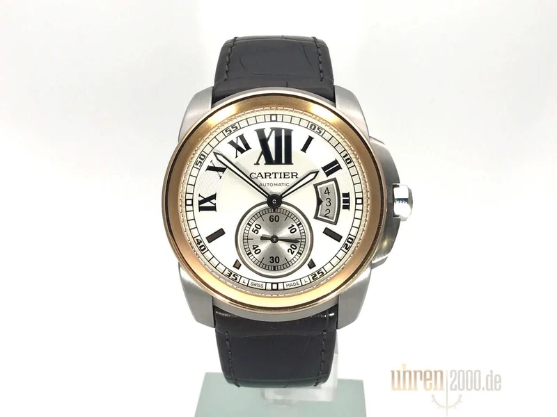 Cartier Calibre de Cartier Edelstahl - Rotgold W7100039 aus 2010