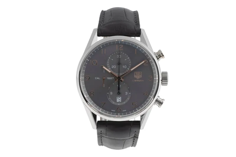 Tag Heuer Carrera chronograph steel automatic men's watch CAR2013FC6313 [2504462]