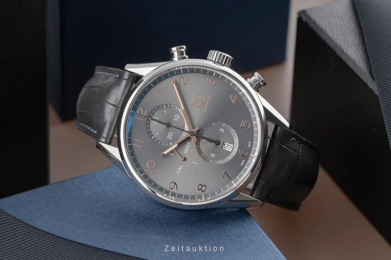 Tag Heuer Carrera chronograph steel automatic men's watch CAR2013FC6313 [2504462]