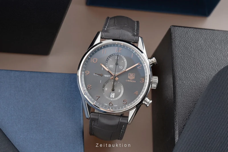 Tag Heuer Carrera chronograph steel automatic men's watch CAR2013FC6313 [2504462]