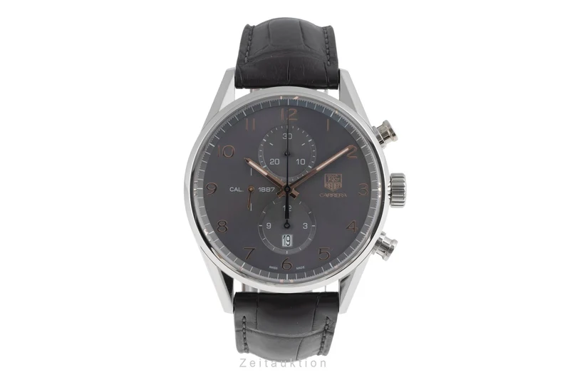 Tag Heuer Carrera chronograph steel automatic men's watch CAR2013FC6313 [2504462]