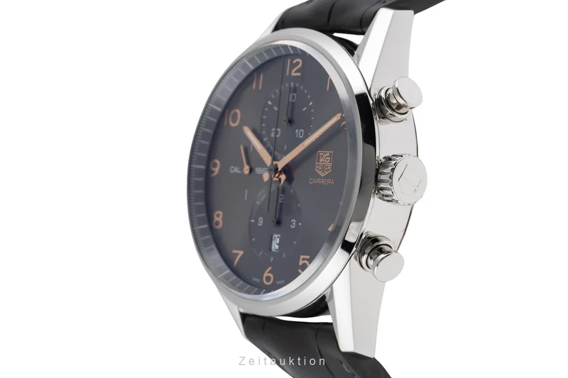 Tag Heuer Carrera chronograph steel automatic men's watch CAR2013FC6313 [2504462]