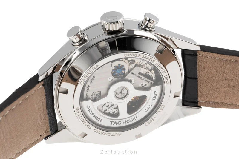 Tag Heuer Carrera chronograph steel automatic men's watch CAR2013FC6313 [2504462]