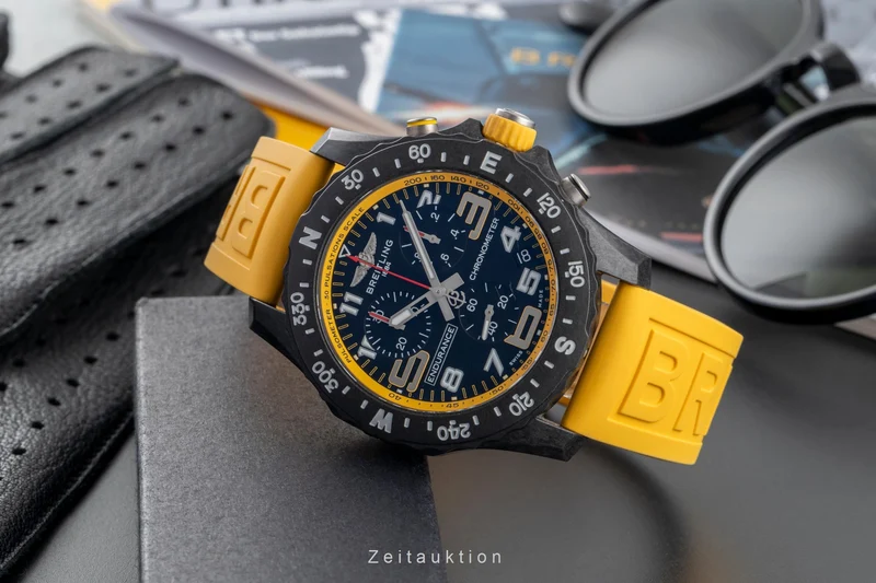Breitling Endurance Pro chronograph breitlight quartz men's watch X82310 LP: 3600EUR [2505032]