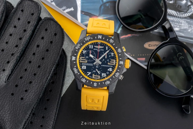 Breitling Endurance Pro chronograph breitlight quartz men's watch X82310 LP: 3600EUR [2505032]