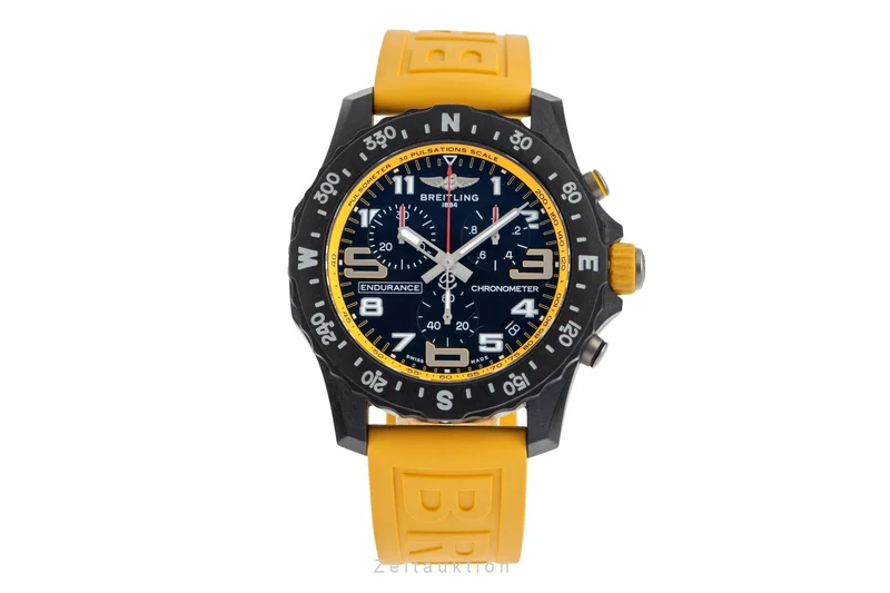 Breitling Endurance Pro chronograph breitlight quartz men's watch X82310 LP: 3600EUR [2505032]