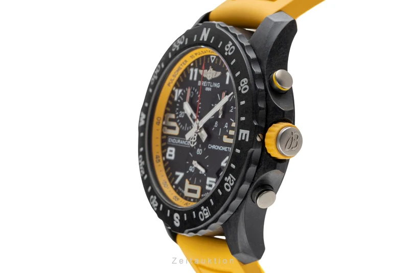 Breitling Endurance Pro chronograph breitlight quartz men's watch X82310 LP: 3600EUR [2505032]