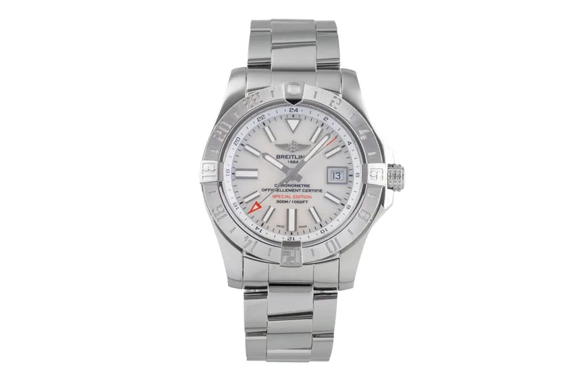 Breitling Avenger II GMT steel automatic men's watch A32390 [2504415]