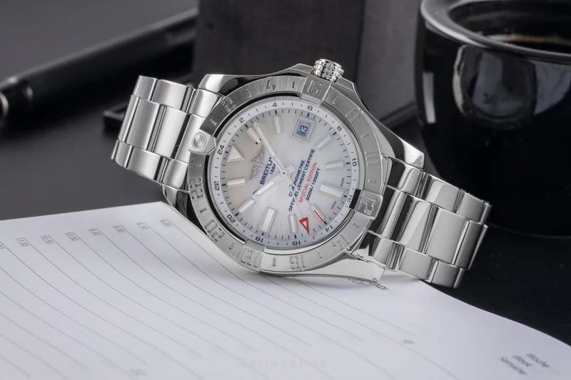 Breitling Avenger II GMT steel automatic men's watch A32390 [2504415]
