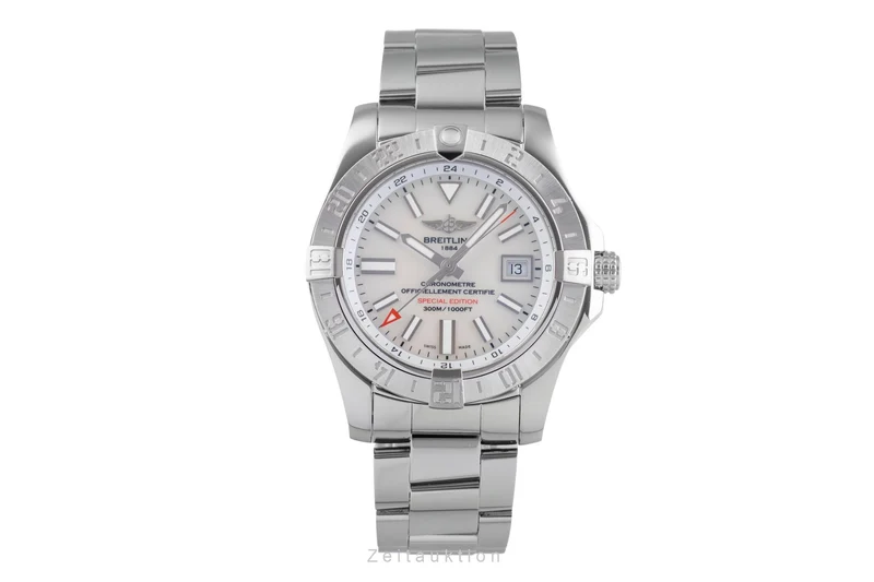 Breitling Avenger II GMT steel automatic men's watch A32390 [2504415]