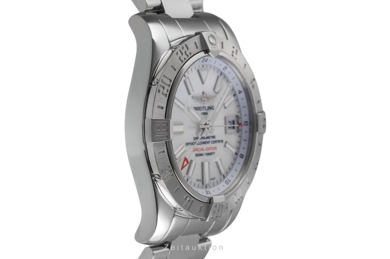 Breitling Avenger II GMT steel automatic men's watch A32390 [2504415]