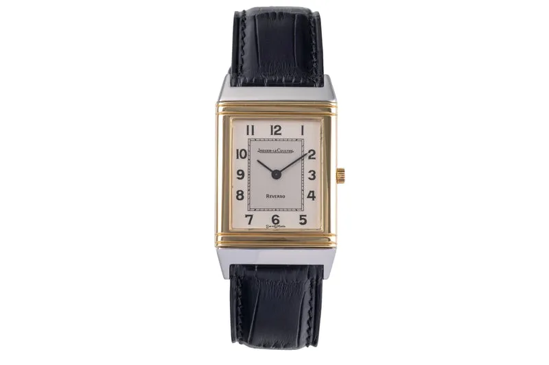 Jaeger LeCoultre Reverso steel / gold quartz men's watch 140.105.5 [2504479]