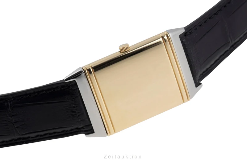Jaeger LeCoultre Reverso steel / gold quartz men's watch 140.105.5 [2504479]